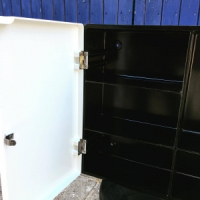 Vintage NOS bakelieten medicijnkastje nr 1